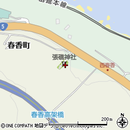 北海道小樽市春香町290周辺の地図