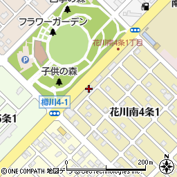 クオリ株式会社花川店周辺の地図