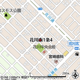 北海道石狩市花川南１条4丁目147周辺の地図