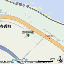 北海道小樽市張碓町289周辺の地図