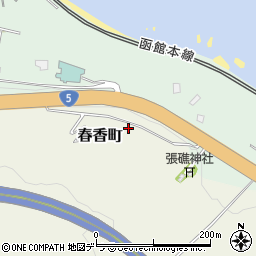 北海道小樽市春香町288周辺の地図