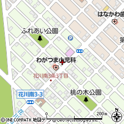 札幌海鮮丸花川南店周辺の地図