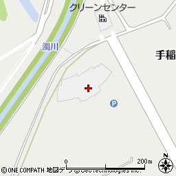 札幌市山口斎場周辺の地図