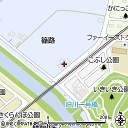 北海道札幌市北区篠路町篠路361周辺の地図