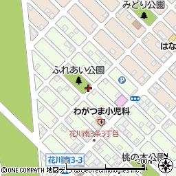 コンコルド花川店ホール周辺の地図