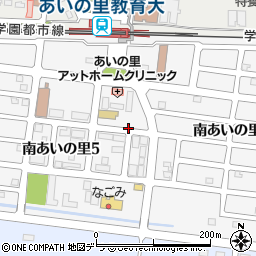 北海道札幌市北区南あいの里周辺の地図