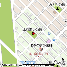 花川南ふれあい公園周辺の地図