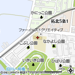 札幌三育小学校周辺の地図