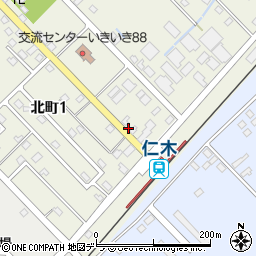 安崎商店周辺の地図