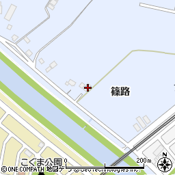 北海道札幌市北区篠路町篠路363-1周辺の地図