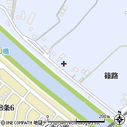北海道札幌市北区篠路町篠路354周辺の地図