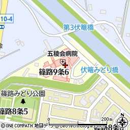 北海道札幌市北区篠路９条周辺の地図