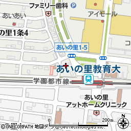 セイコーマート教育大駅前店周辺の地図