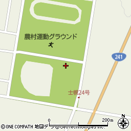 士幌町役場　士幌南地区集落センター周辺の地図