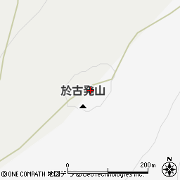 於古発山周辺の地図