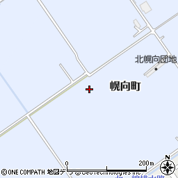北海道岩見沢市幌向町周辺の地図