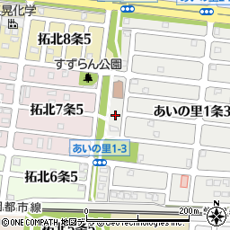 札幌アイエー周辺の地図