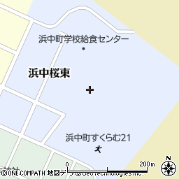 北海道厚岸郡浜中町浜中桜東周辺の地図