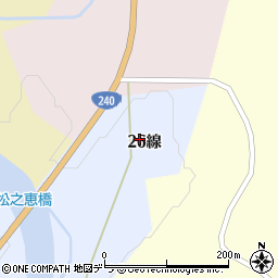 北海道釧路市阿寒町上阿寒２６線周辺の地図