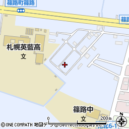 北海道札幌市北区篠路町篠路377周辺の地図