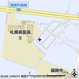 北海道札幌市北区篠路町篠路377-9周辺の地図
