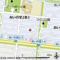 札幌アイエー周辺の地図