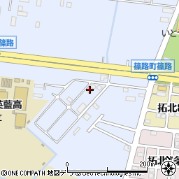 北海道札幌市北区篠路町篠路372-10周辺の地図