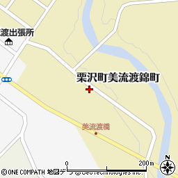 北海道岩見沢市栗沢町美流渡錦町21周辺の地図