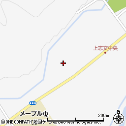 北海道岩見沢市上志文町1308周辺の地図