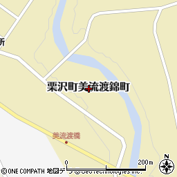 北海道岩見沢市栗沢町美流渡錦町周辺の地図