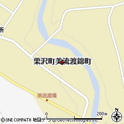 北海道岩見沢市栗沢町美流渡錦町周辺の地図