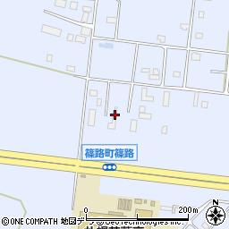 北海道札幌市北区篠路町篠路394-414周辺の地図