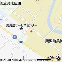 北海道岩見沢市栗沢町美流渡錦町100周辺の地図