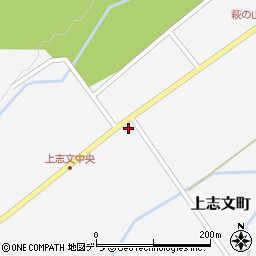 北海道岩見沢市上志文町58周辺の地図