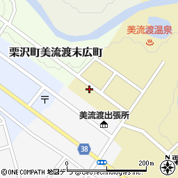 北海道岩見沢市栗沢町美流渡錦町77周辺の地図