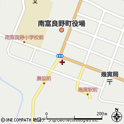 南富良野町商工会周辺の地図