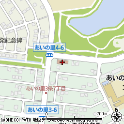 札幌市あいの里ひがし児童会館周辺の地図