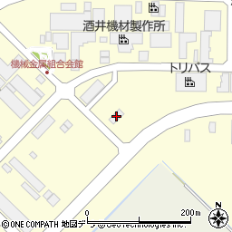 北海道エア・ウォーター道央支店札幌西営業所周辺の地図
