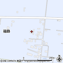 北海道札幌市北区篠路町篠路393-2周辺の地図