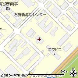 株式会社フジ・石狩工場周辺の地図