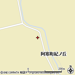 北海道釧路市阿寒町紀ノ丘247周辺の地図