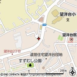 小樽望洋台郵便局 ＡＴＭ周辺の地図