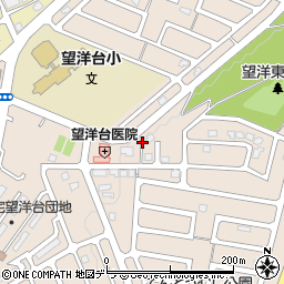 北海道小樽市望洋台周辺の地図