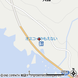 北海道古宇郡神恵内村赤石村大森周辺の地図