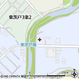 北海道札幌市北区篠路町篠路446-3周辺の地図