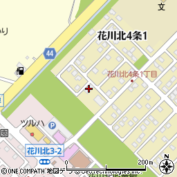 常光花川社宅周辺の地図