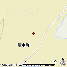 北海道岩見沢市清水町25周辺の地図