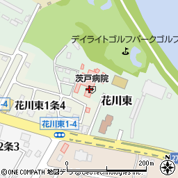 医療法人社団恵愛会茨戸病院周辺の地図