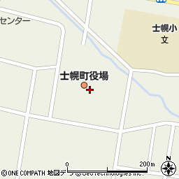 士幌町役場士幌町総合研修センター　教育課学校教育グループ周辺の地図