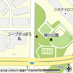樽川公園トイレ１周辺の地図
